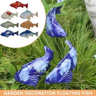 Decoration Statue Stake Floating Garden Resin