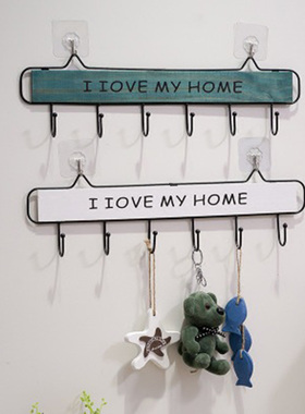 Rack Hooks 3 Size Modern Silplicity Style Wooden Wall-mounte