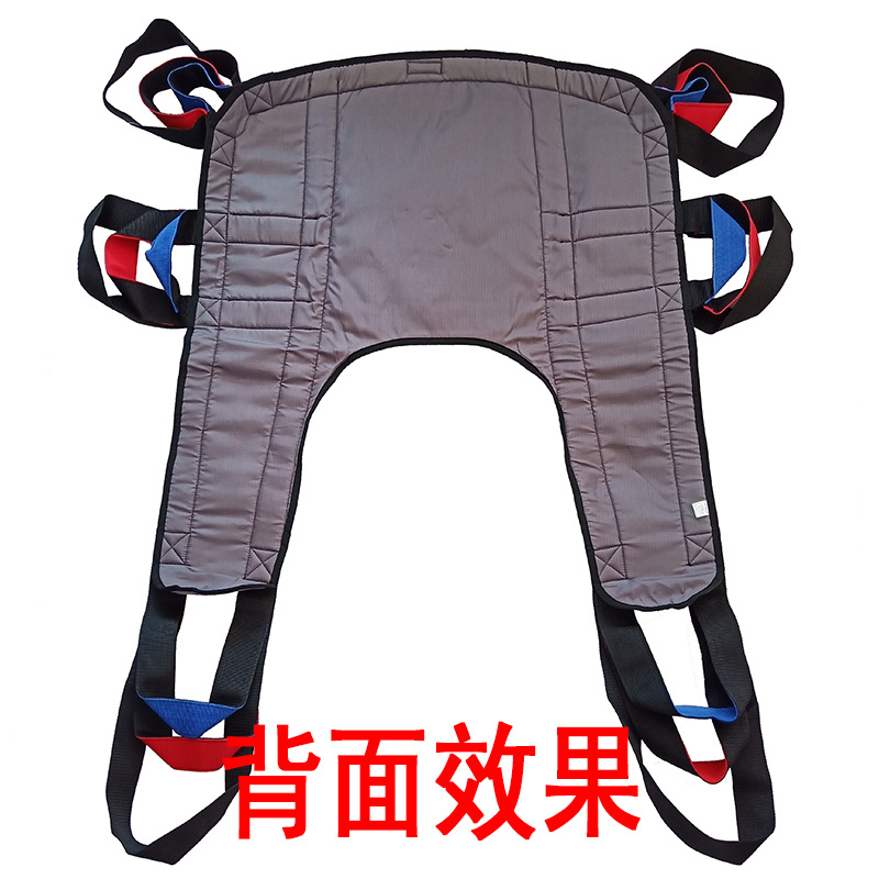 耐撕扯手动电动移位机吊带吊床老人护理病人转移机吊兜医院养老院