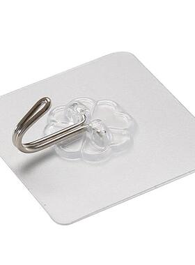 Transparent sticky hooks non-marking behind the door adhesiv