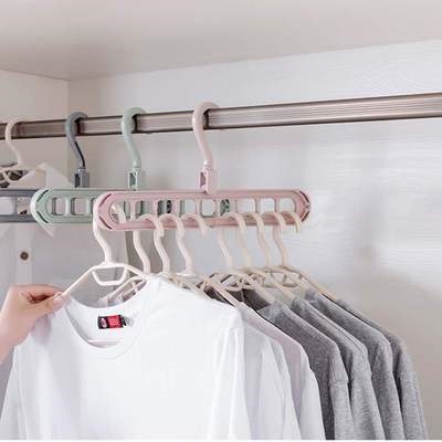 The same type of folding hanger household multi-functional
