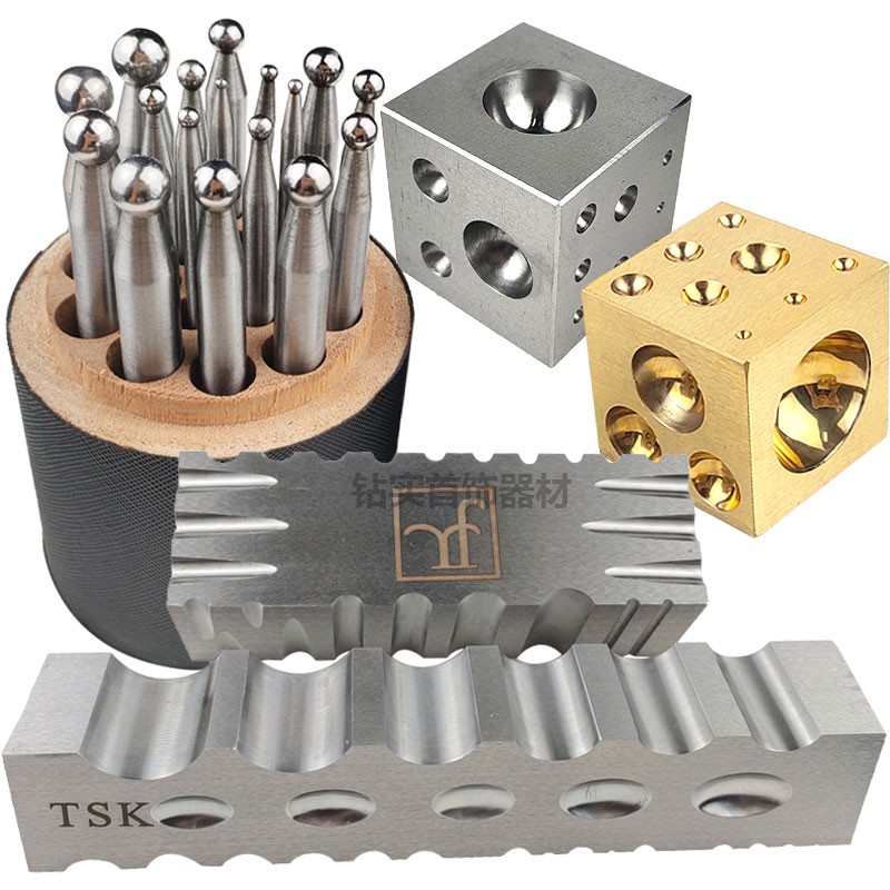 。RF特大坑铁四面特大坑铁大条模戒指手镯槽位高硬度金工具首饰器