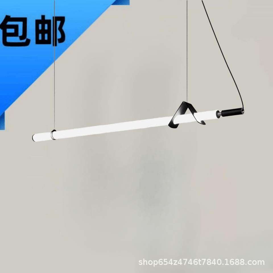 北欧简约一字长条吧台吊灯现代设计师工作室前台书房咖啡厅餐厅灯,纺织面料/辅料/配套,纺织机械配件,淘宝优惠券,粉丝福利购,淘宝优惠卷