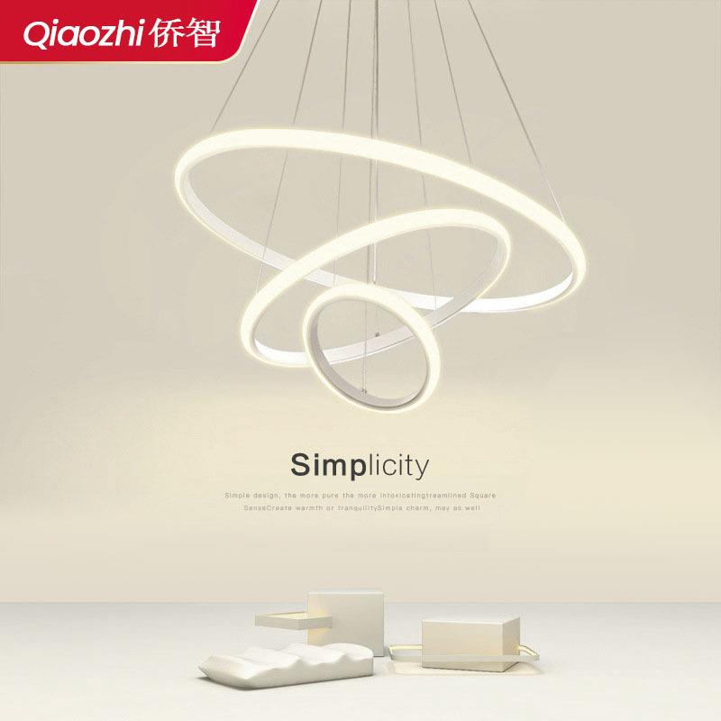 餐厅吊灯现代简约饭厅餐桌灯吧台网红卧室吊灯2025年新款中山灯具