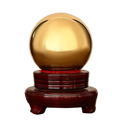 纯铜健身球手把件大号实t心铜球摆件中老年人保健球朋友长辈送礼