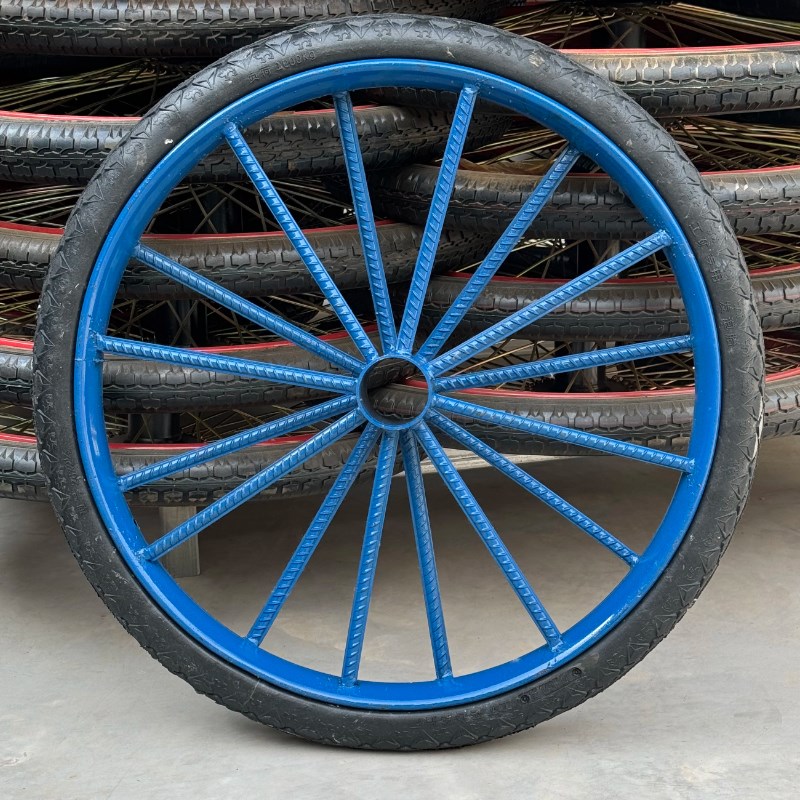 26寸手推板车翻斗车26*2 w1/2真空免充气实心发泡轮耐载重车圈焊