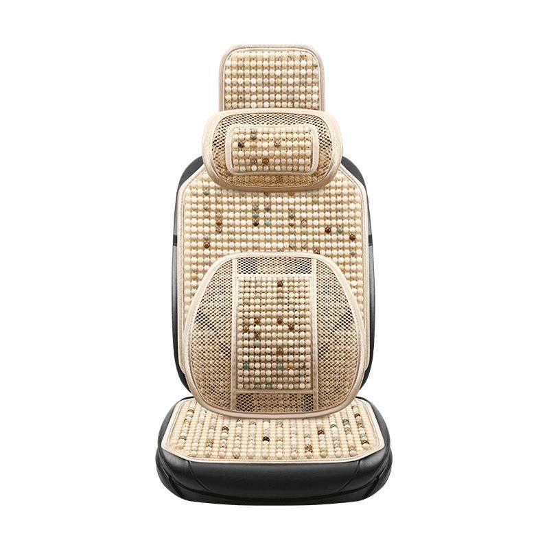 菩提子四季通用汽车坐垫舒服透气夏天珠子汽车座垫天然菩提珠子