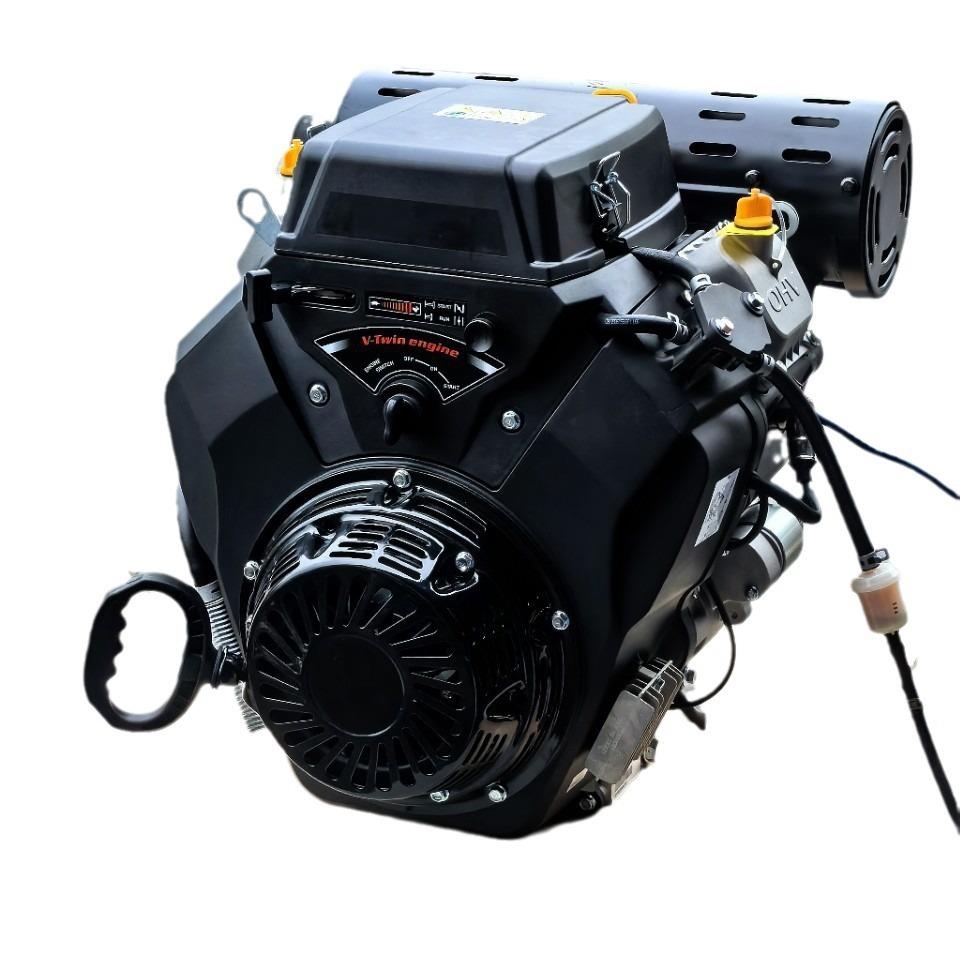 双缸发动机764ccLC2v80FD高压清洗机用18/19kw带拉盘