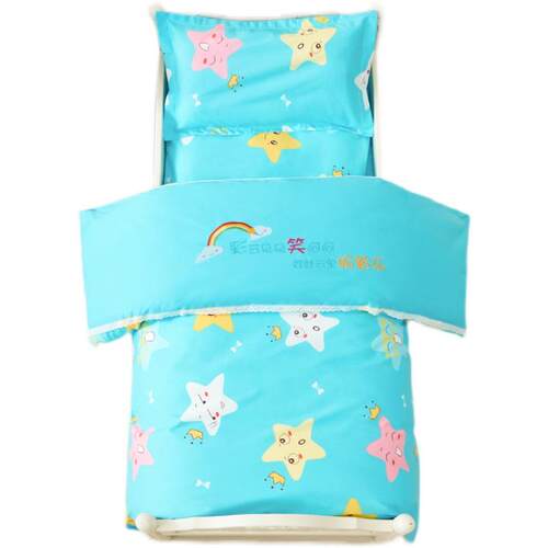 9QXC幼儿园被褥六件套被子三件套含芯纯棉入园宝宝儿童床上用