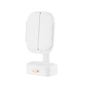 桌面化妆镜梳妆台便携带灯光补光学生宿舍卧室家用多功能美妆镜子