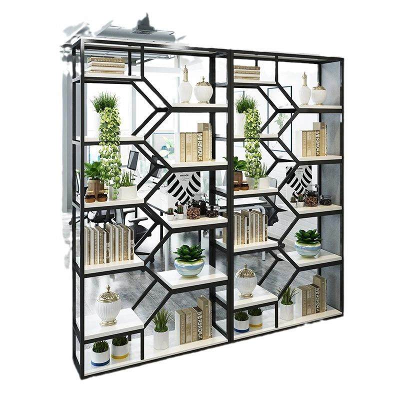 北欧铁艺书架创意落地客厅置物架现代隔断储物柜茶柜办公室展示架,住宅家具,书架,淘宝优惠券,粉丝福利购,淘宝优惠卷