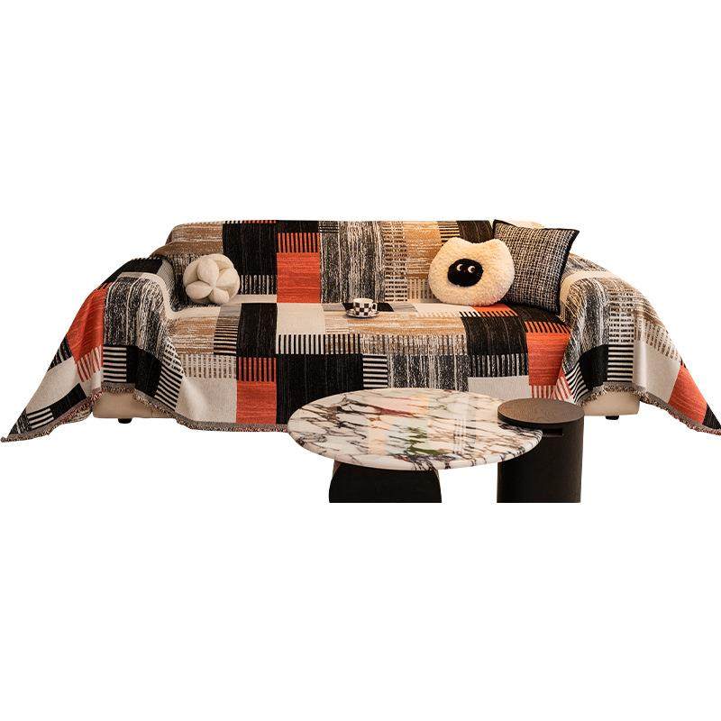 2025新款轻奢高级感沙发巾盖布四季通用防滑套罩防猫抓沙发毯子,居家布艺,沙发套,淘宝优惠券,粉丝福利购,淘宝优惠卷