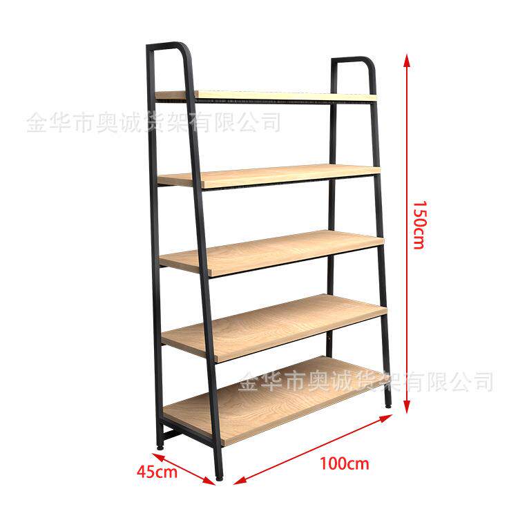 货架厂家钢木展示架优品货架书架货架置物架组合式多层货架子