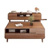 电视柜客厅家用小户型茶几组合简约现代落地式 圆角2024年新款