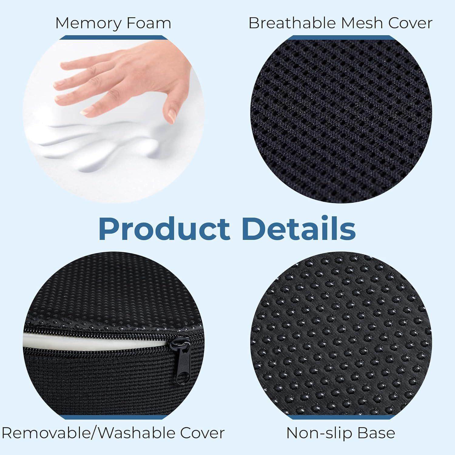 座垫椅子久坐不累记忆棉慢回弹凳子垫子办公室沙发软加厚屁垫,居家布艺,美臀垫/保健坐垫,淘宝优惠券,粉丝福利购,淘宝优惠卷