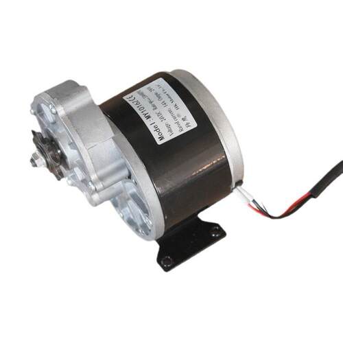 叶多智永磁直流减速有刷电机MY1016Z21025Z250W24V12v长
