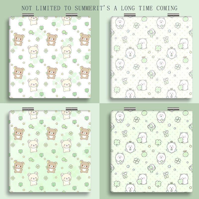 幸运四叶草轻松自嘲熊镜