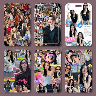 我们的秘密lingorm滑盖卡套学生饭卡公交地铁卡身份证透明套定制