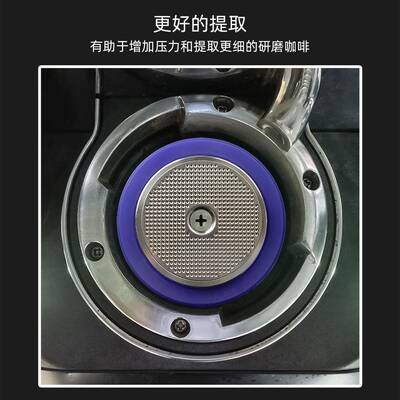 不锈钢咖啡冲煮头过滤网片密封硅胶圈兼容Breville/Sage咖啡机