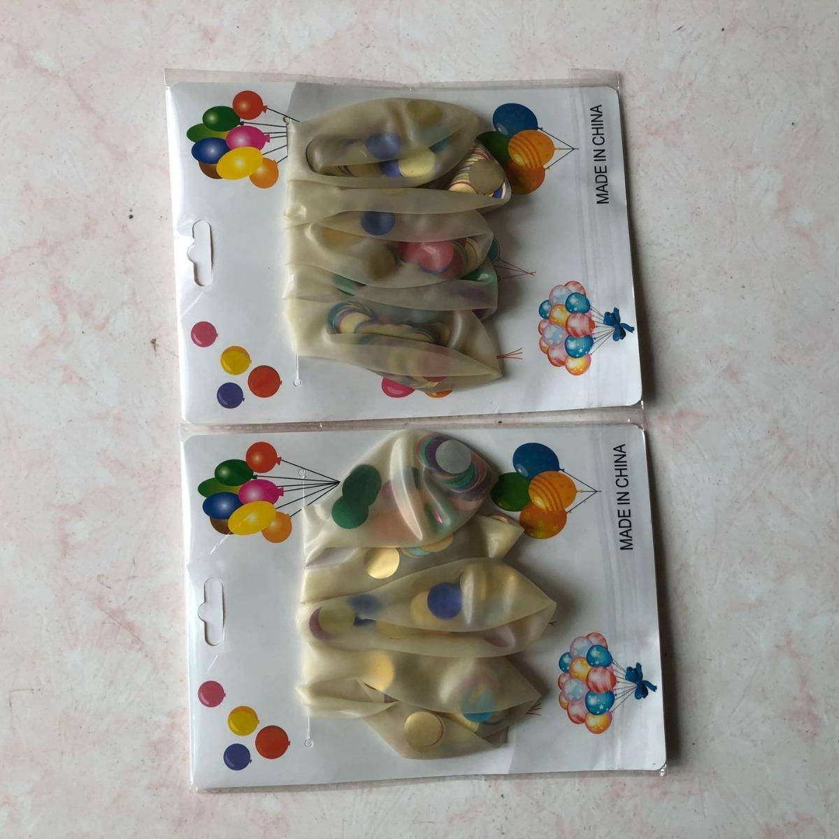 厂家校园儿童玩具吊装气球 5个地摊夜市创意儿童玩具卡装气球