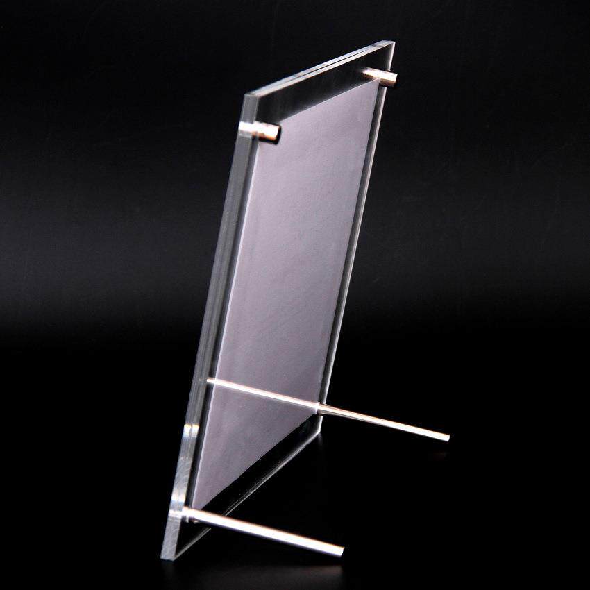 跨境 亚克力相框 A4授权证书 奖状框 水晶相框摆台A营业执照框