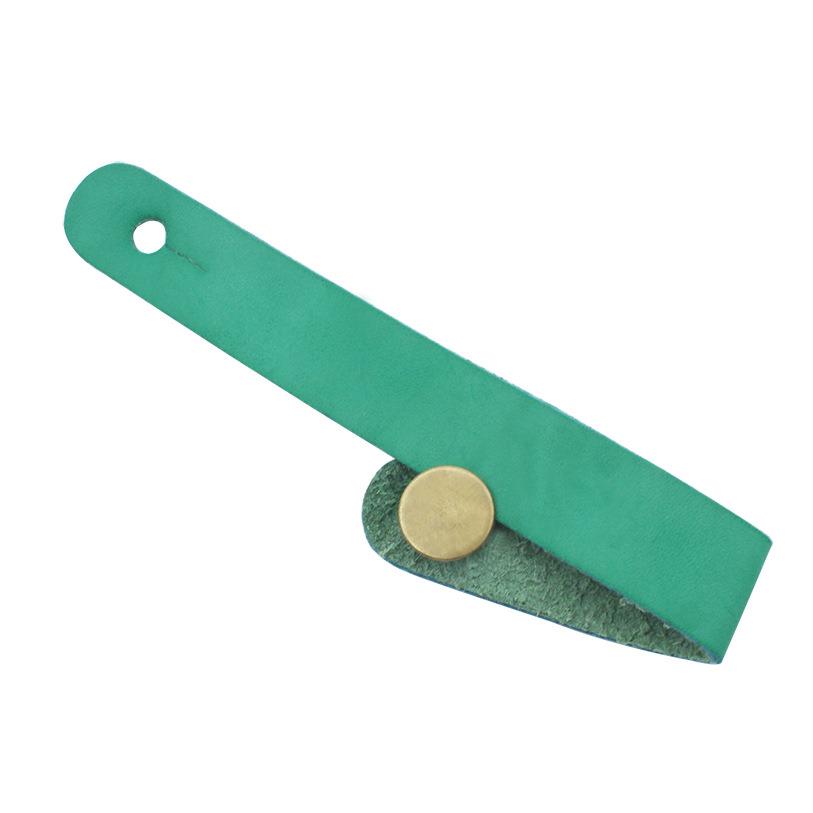 新款背带扣环真皮绑绳吉他琴颈带个性美观皮革绑琴带结实耐用三色