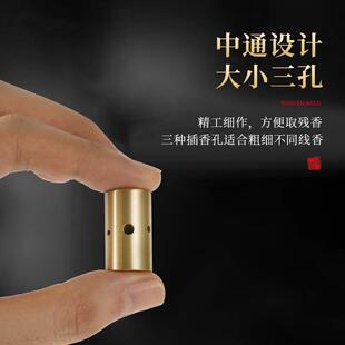 禅意线香托盘木质卧香炉家用香插香托瑜伽冥想摆件