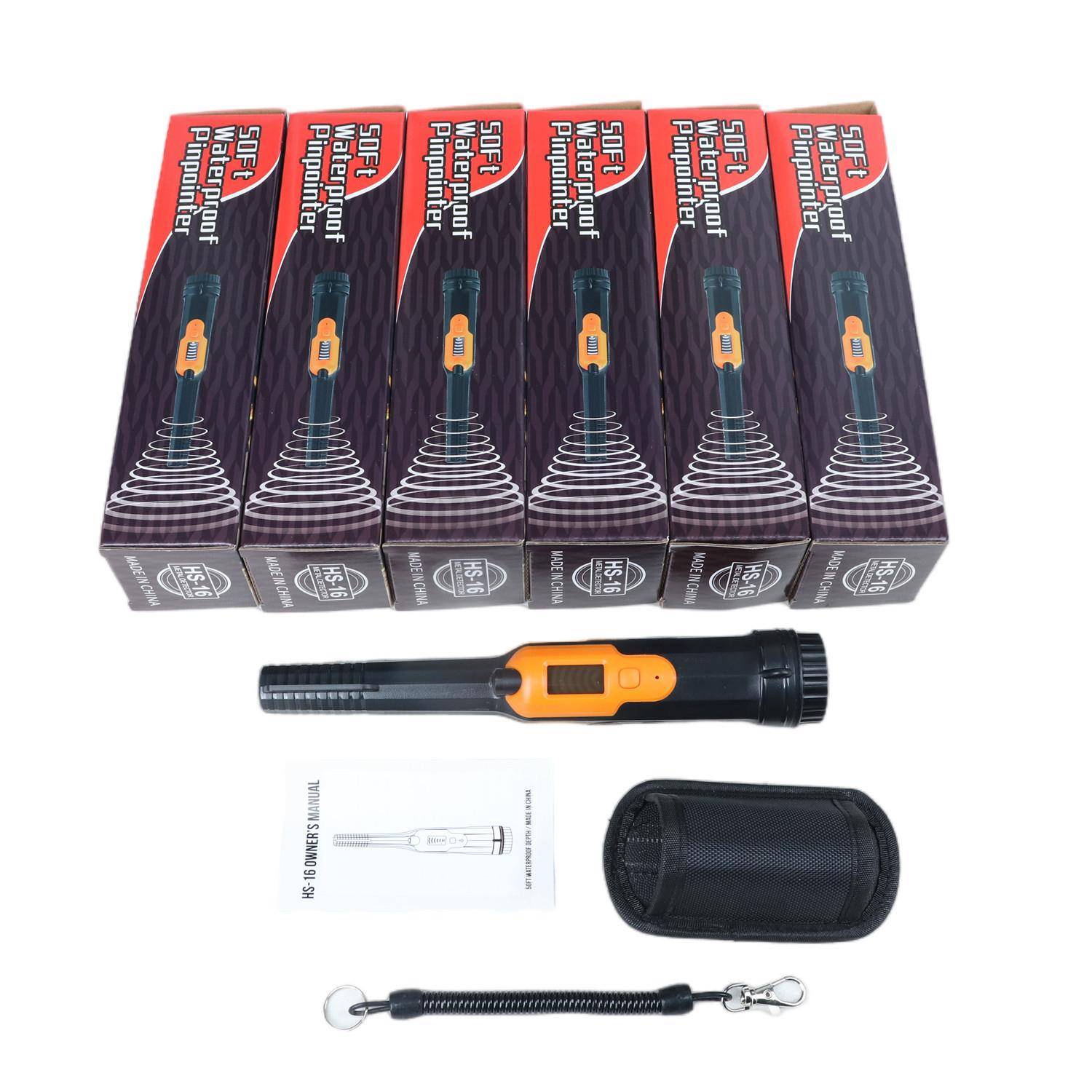 小型金属探测器高精度探测仪手持式地下寻宝考古户外探宝仪器防水