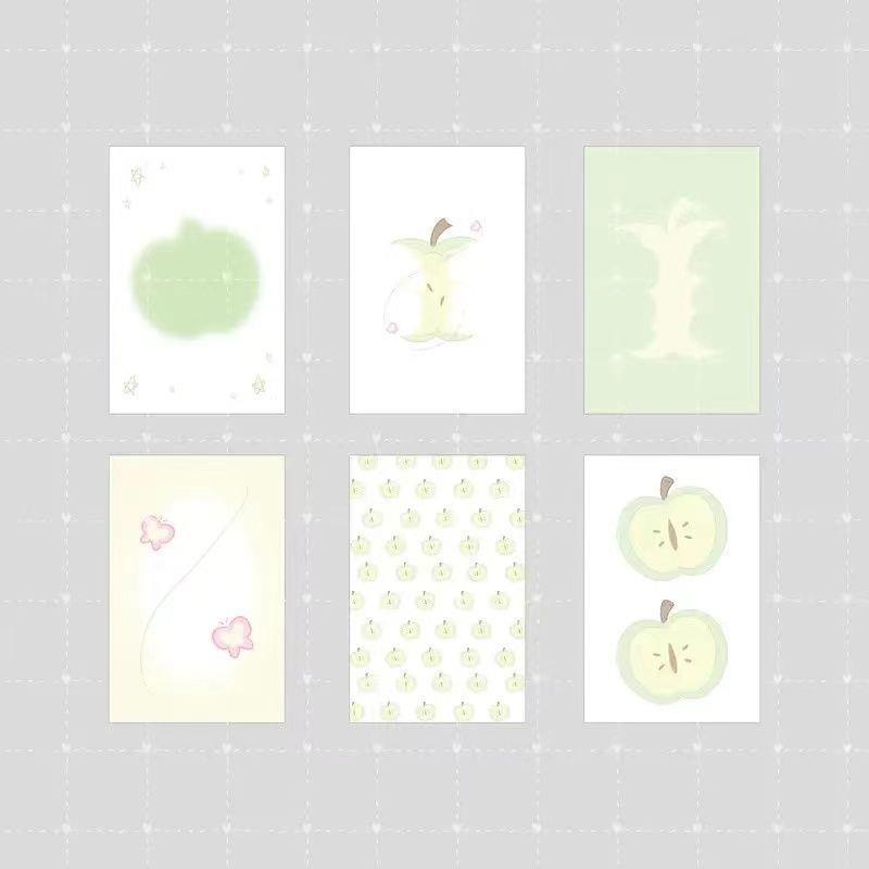 ins高颜值小红书爆款五孔m5活页本专用内页挡板3寸小卡内芯手账本