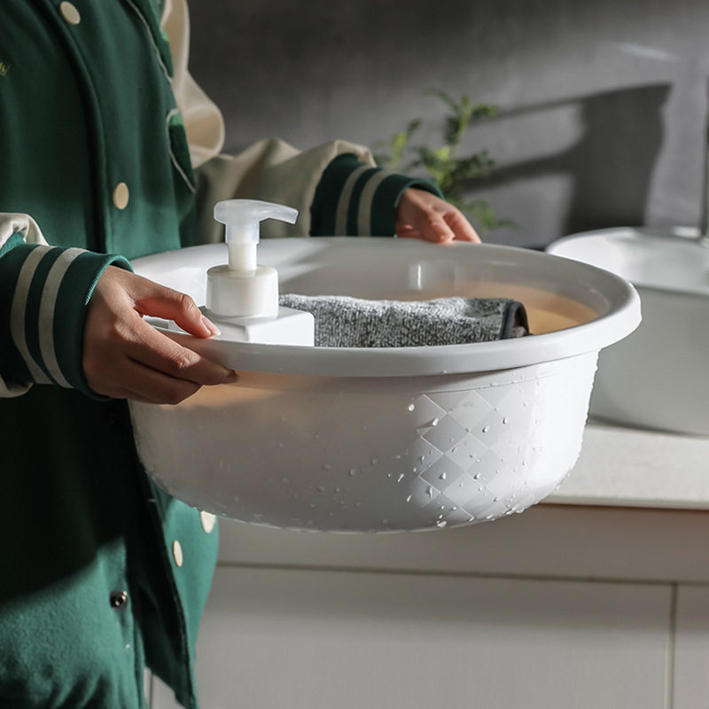 塑料浴盆学生宿舍洗脸盆家用加大洗菜盆洗脚盆简约面盆水盆洗手盆,家庭/个人清洁工具,坐浴盆,淘宝优惠券,粉丝福利购,淘宝优惠卷
