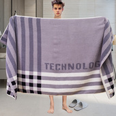 大人裹巾大 冬季 全棉浴巾a女家用洗澡纯棉强吸水2023新款 情侣男款