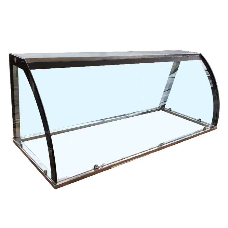 摆摊熟食柜玻璃罩子小吃q店玻璃罩串串香超市保冷鲜凉菜防尘罩定,收纳整理,餐桌罩,淘宝优惠券,粉丝福利购,淘宝优惠卷