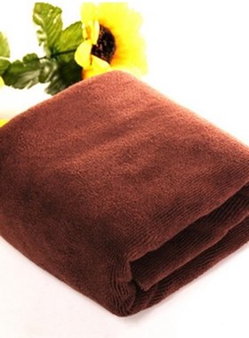 超细纤维40X40酒店抹布加厚厨房吸F水不掉毛家政保洁专用白色毛巾