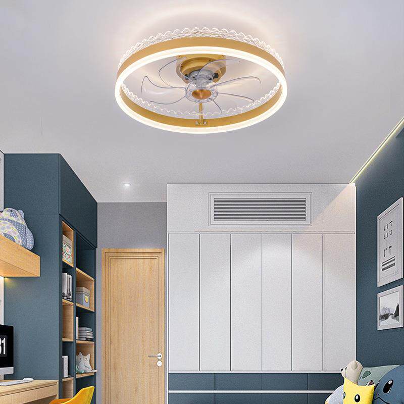 2026年新款卧室吸顶风扇灯现代简约吊扇灯餐厅客厅隐形带电扇吊灯