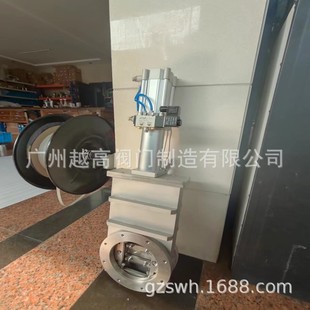 ZL43H/F/Y/X-6.10R/PI链轮法兰式刀型闸阀刀型排渣排污阀越海阀门