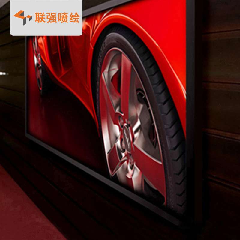 深圳uv喷绘喷绘灯箱布 大型卖场地铁uv软膜灯箱3P布