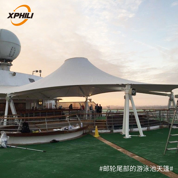 酒店会场膜结构抗风建筑膜材