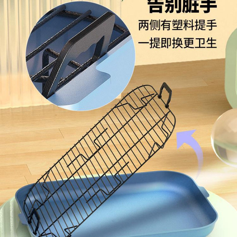 狗狗厕所中小型犬狗厕所防踩屎狗尿盆狗用狗砂盆宠物狗狗厕所厕所