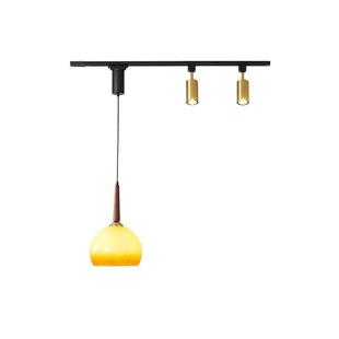 中餐厅吊灯可移动现代简条约具位移吧台饭厅餐桌日式85666侘寂古