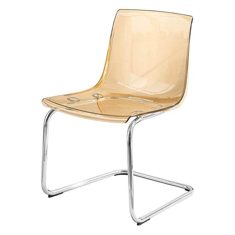 网红透书明椅子简凳约金属脚桌子亚公克力靠背餐椅45838会议电脑,住宅家具,餐椅,淘宝优惠券,粉丝福利购,淘宝优惠卷