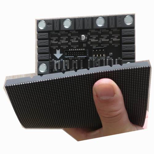 LED圆环屏走字滚动圆柱屏P2P2.5P3P4室内弧形弯曲柔性异型显示屏
