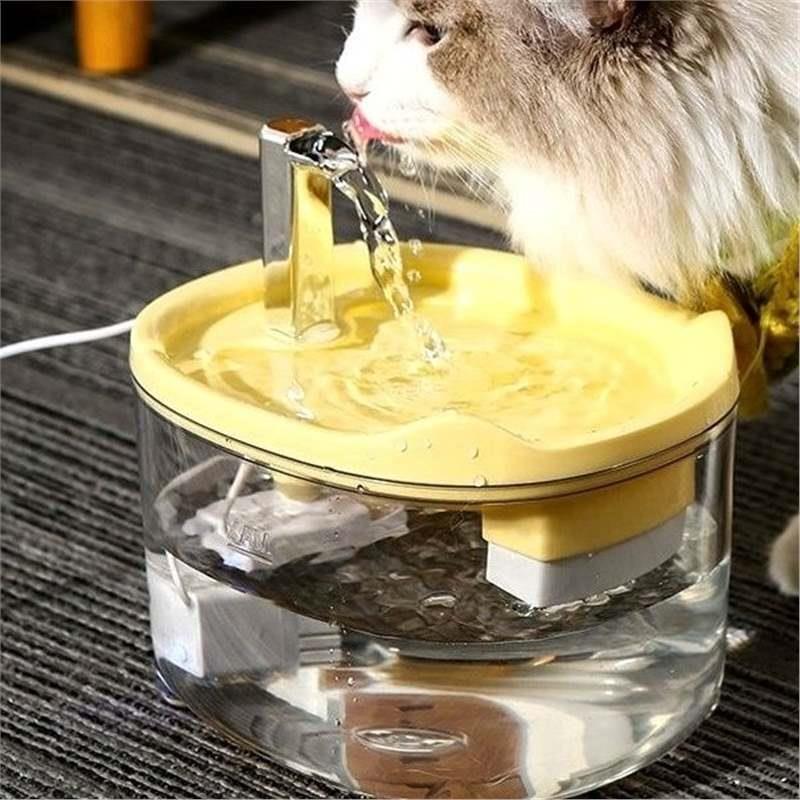 猫咪饮水机流动静音宠物猫用狗狗喝水神器喂水器自动循环离水断电