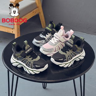 巴布豆儿童超火老爹鞋男童女童网面透气软底运动鞋巨好看不累脚春