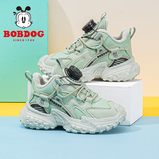 巴布豆儿童加绒老爹鞋冬天冬季男童女童巨好看鞋子男宝女宝运动鞋