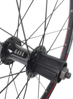 20寸小轮径自行车轮组前74mm轮毂折叠车406培林快拆变速前后轮组