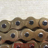 华阳T4正林海陵M4M5沙漠王MX6越野摩托车套链金色链条520链盘小飞