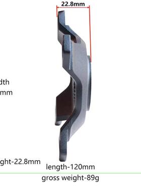 八方中置电机M500/M510/M600/M620/M420/M615/M820转换座42T牙盘