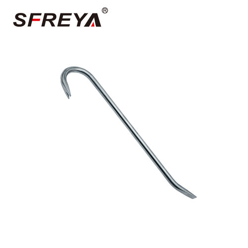 SFREYA T1090 钛合金拔钉撬棍 无磁钛合金工具 钛合金羊角起钉器