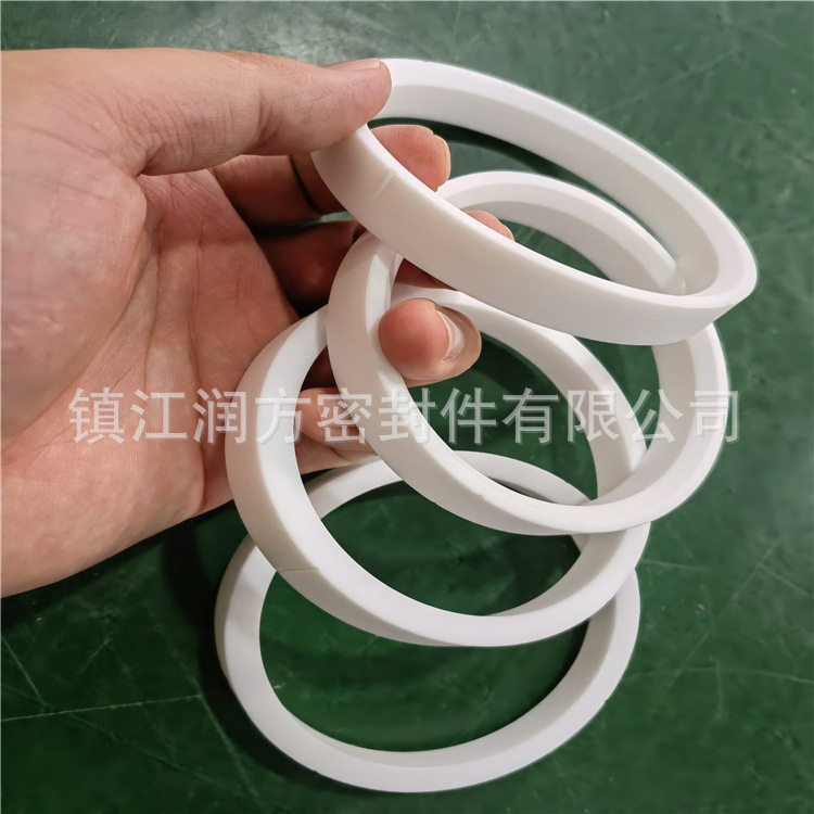 PTFE氟塑料球阀密封环非标定制