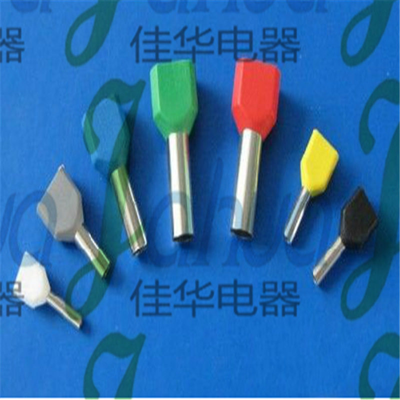 TE2510 管形预绝缘端子 冷压接线端子 双管形接头